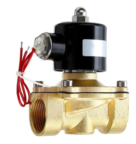 Llave Electroválvula 3/4 PuLG Solenoide 110v Gas Agua Aire  