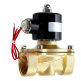 Llave Electroválvula 3/4 PuLG Solenoide 110v Gas Agua Aire  