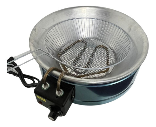 Fritadeira Elétrica Inox Tacho Fritura Óleo 12l Termostato