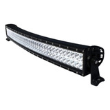 Barra Led Aurora Curveada Blanca Doble Fila 30 Pul Atv 4x4