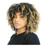 Peruca Organica Premium Cacheada Wig Aspecto De Natural Afro