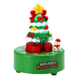 Caja De Música De Árbol De Navidad Verde, Ids Portátil