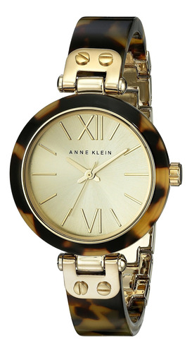 Reloj Mujer Anne Klein 10-9652chto Cuarzo Pulso Marron En