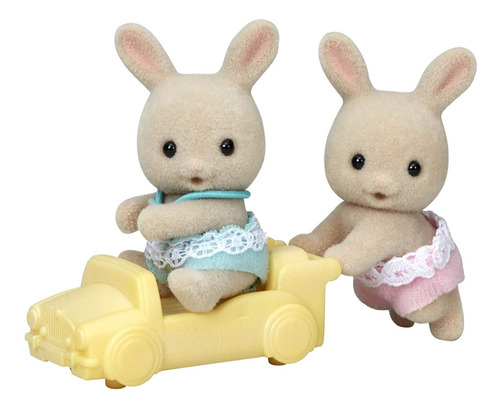 Gemelos Conejo Milk Calico Critters Sylvanian Families Tern 