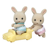 Gemelos Conejo Milk Calico Critters Sylvanian Families Tern 