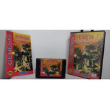 Dinosaurs For Hire Raro Mega Drive/genesis C/caixa E  Manual