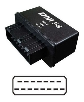 Relay Inyección 12v Fiat Palio Siena Strada 40a Dni Em-14109