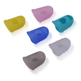 6pcs Guitarra Silicona Dedo Protectores De Dedos Para