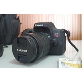  Canon Eos Rebel Kit T6i + Lente 18-55mm