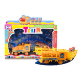 Tren Infantil Locomotora Vias Transporte De Animales 