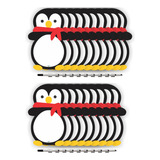 19 Lousa Magnética Imã De Geladeira  Porta Recados Pinguim