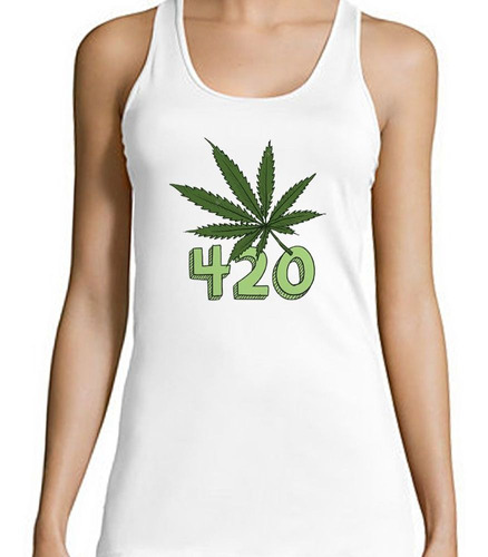 Musculosa Its 420 Reloj Cannabis Chala M2