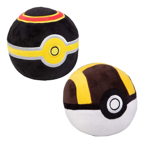Pokémon 4 Pokeball Plush 2-pack  Ultra  Luxury Ball  Pel