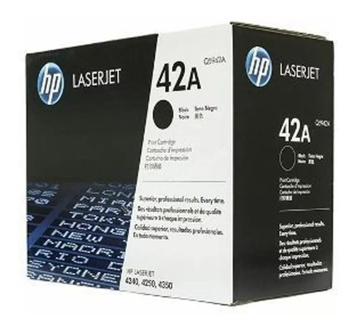 Toner Hp 42a Q5942a Laser 4240 4250 4350 Negro Original