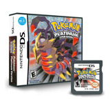 Cartucho R4 Pokémon Platinum Inglés Estuche Nintendo Ds