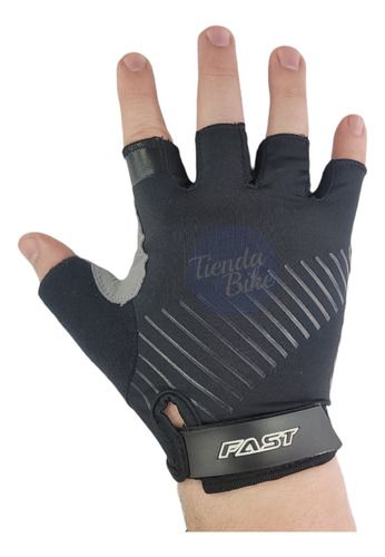 Guantes Bici Dedos Cortos Fast Gel Reforzado Tienda Bike