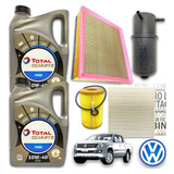 Kit 4 Filtros Amarok 2010 A 2015 + Aceite Total Quartz 7000