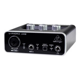 Interface De Áudio Usb Behringer U-phoria Um2