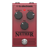 Pedal Efecto Tc Electronic Nether Octaver Guitarra Playback