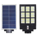 Reflector Calle Led Lámpara Exterior 800w Panel Solar Sensor