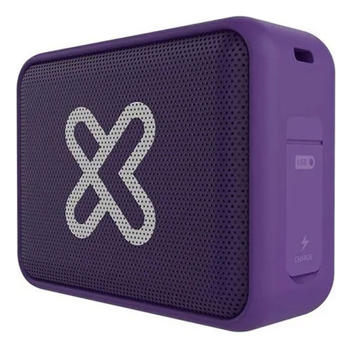 Parlante Portatil Klipextreme Nitro Bluetooth Ipx7 Violeta