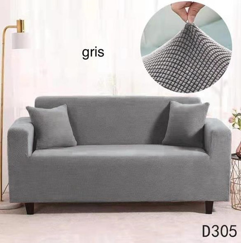 Funda Cubre Sillon Sofa Cuadrille 3 Cuerpos