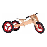 Bicicleta De Madeira Woodbike - 3 Estágios - Woodline - Verm