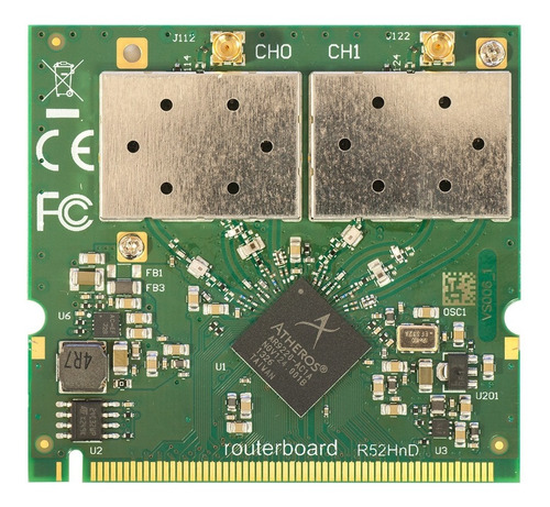 Mikrotik R52hnd Placa 2.4/5ghz Minipci 802.11a/b/g/n