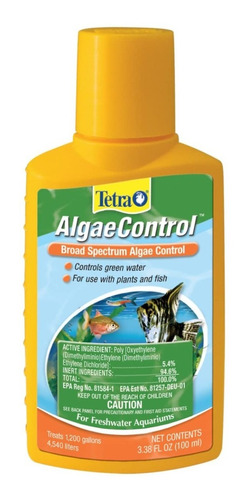 Tetra Algaecontrol 100ml Antialgas Acuario Plantado Plantas