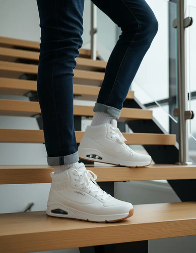 Tenis Hombre Skechers Altos One Original Botin | Envío gratis