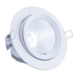 Foco Led Embutido Codo 30w Atlas Bisel Blanco / Hbled 