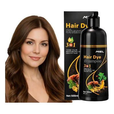 Shampoo Tinte Cubre Canas 500ml Jengibre Color Chesnut Brown | MercadoLibre
