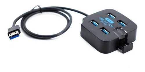 Hub Expansor Usb 3.0 4 Portas 5gbps C/ Suporte Extensão Knup