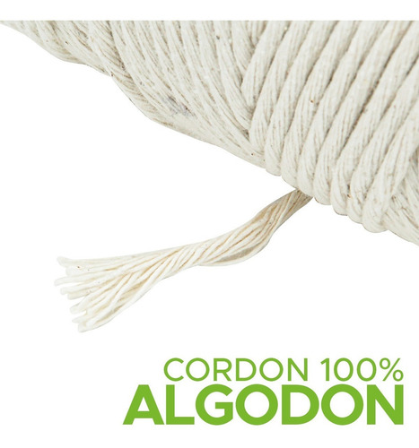 Hilo De Algodon Macrame Crudo Mejor Calidad Varios Grosores