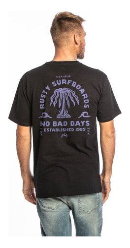 Remera Rusty Apparition Island Hombre