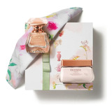 Kit Elysée (parfum 50ml/hid Corp 250g/lenço Floral 66 X 65 Cm)