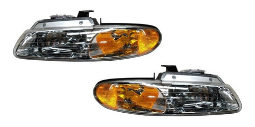 Par Faros Dodge Voyag/carav 96 97 98 99 00 Y Lujo 96 97