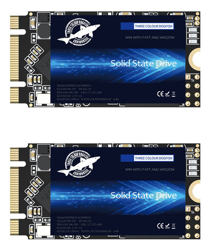 Ssd Sata M.2 2242 512gb Dogfish Ngff Unidad Interna De Estad