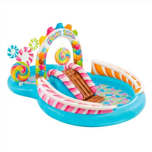 Pileta Inflable Candy Zone Intex 295x191x130cm Playcenter