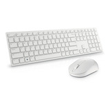 Kit Teclado E Mouse Sem Fio Dell Pro  Km5221w Branco