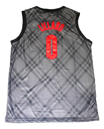 Musculosa Basquet Nba Ripcity Lillard Bordada The Dark King