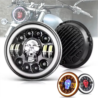 7 Pulgadas Faro Para Moto Universal Led Delantero Refaccione | Envío gratis
