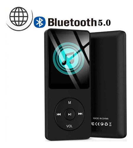 Reproductor De Música Mp3 Bluetooth Portátil Con 64 Gb De Ca