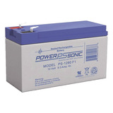 Batería De Respaldo Powersonic 12v 8ah Agm/vrla / Ps-1280-f1