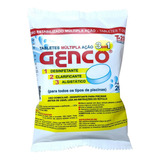 Kit 10 Cloro Piscina Múltipla Ação 3 Em 1 Tablete Genco 200g