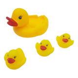 Hermoso 4pack De Patitos De Hule Para Baño De Niños