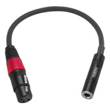 Yabeda Xlr A Cable,adaptador De Audio Estéreo Xlr Hembra A H