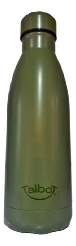 Botella Termica Talbot Acero Urbana 500ml Color Verde Musgo