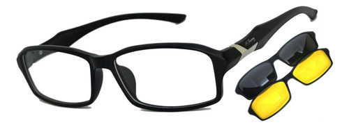 Armação Oculos Grau Solar Premium M.thomaz Original Clip On 