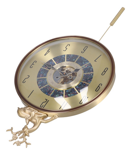 Reloj Decorativo De Pared Estilo Europeo Con Péndulo De Pare